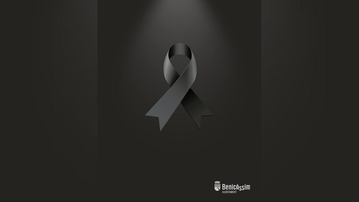 Luto en el Ayuntamiento de Benicàssim por el trágico accidente ferroviario de Córdoba.