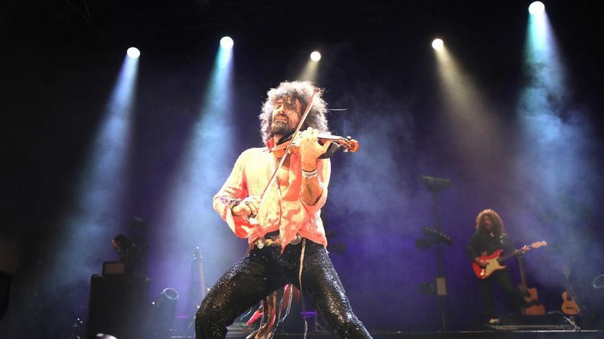 Ara Malikian y Maika Makovski aterrizan en el anfiteatro de Lanuza