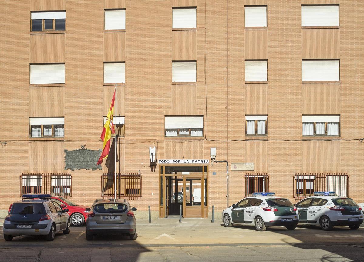 Cuartel actual de la Guardia Civil en Benavente.