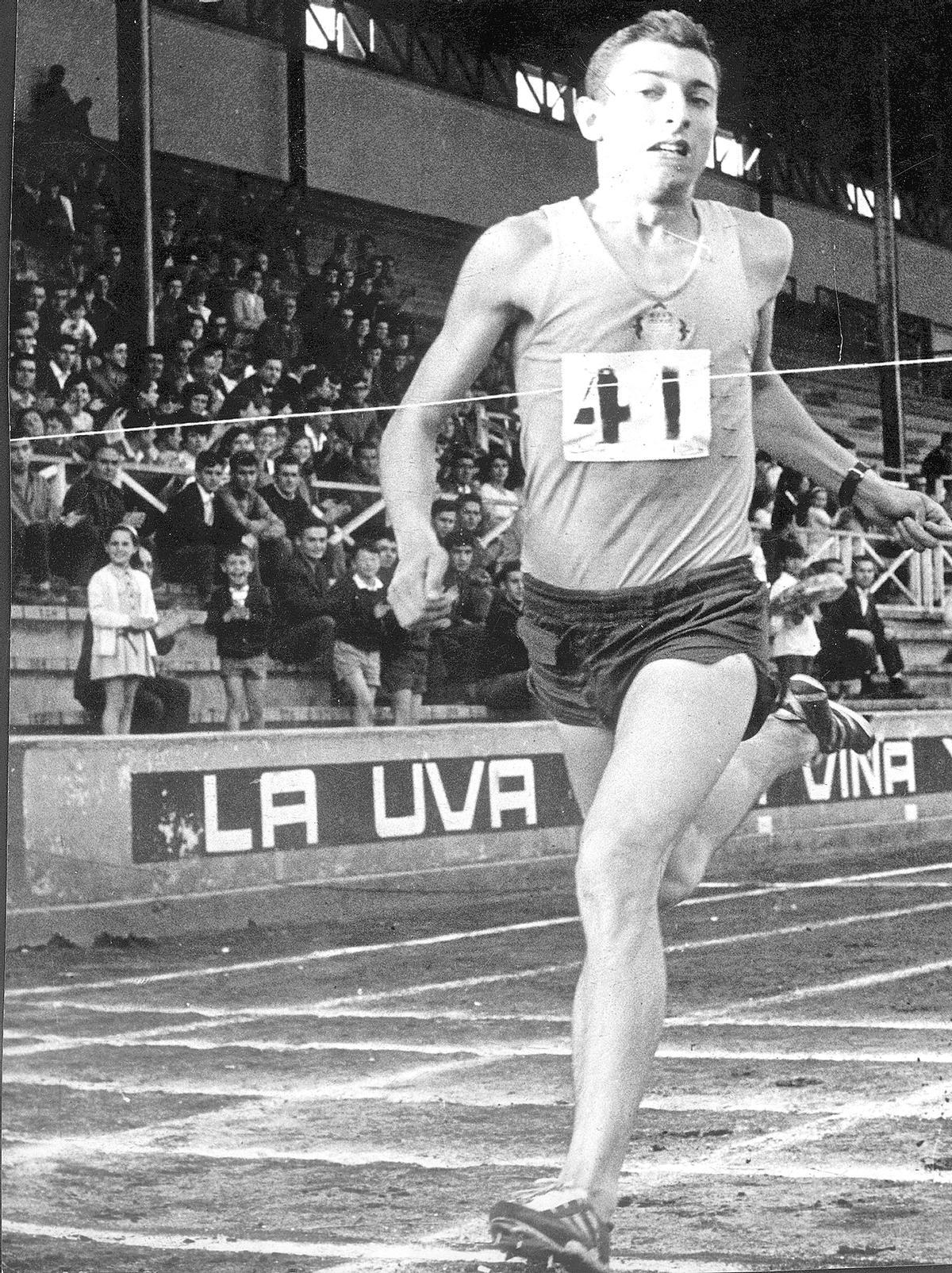 Rivas, en una carrera.