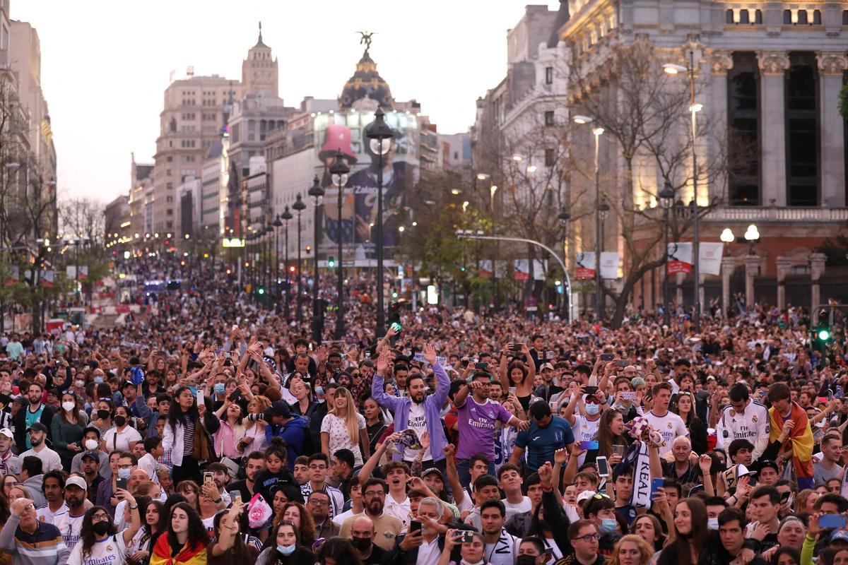 LaLiga - Real Madrid celebrate winning LaLiga