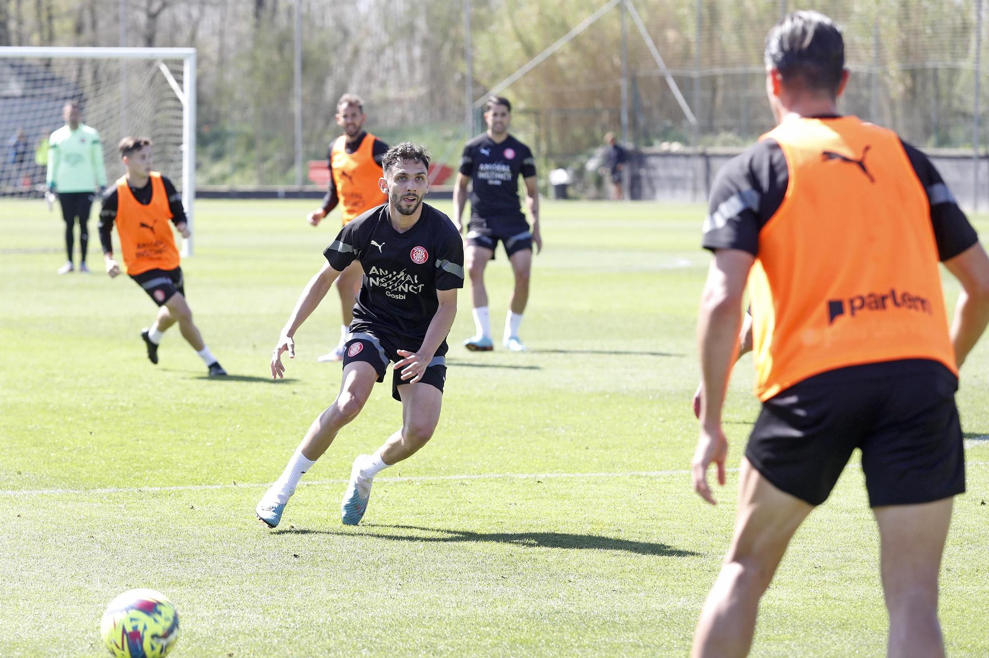 Entrenament de portes obertes del Girona FC