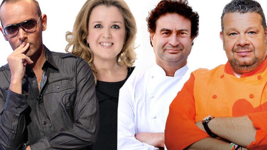 Mejide, Anna Tarrés, Pepe Rodríguez y Chicote.