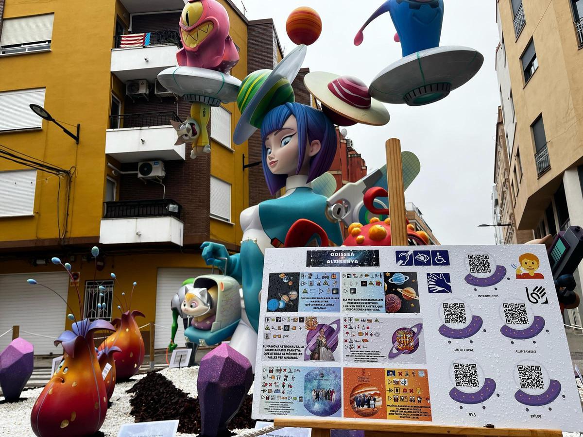 «Odissea alzirenya», falla de les Cantereries.