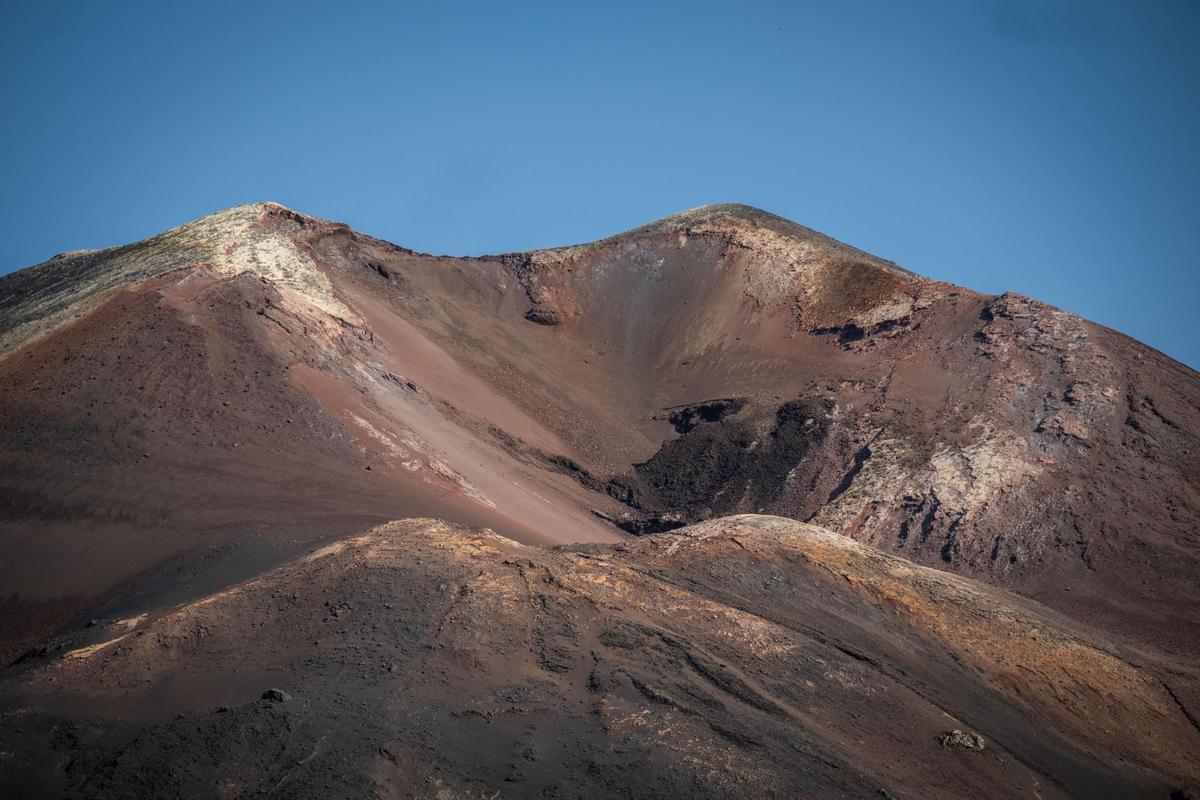 El volcán Tajogaite, ubicado en el municipio de El Paso, en La Palma.