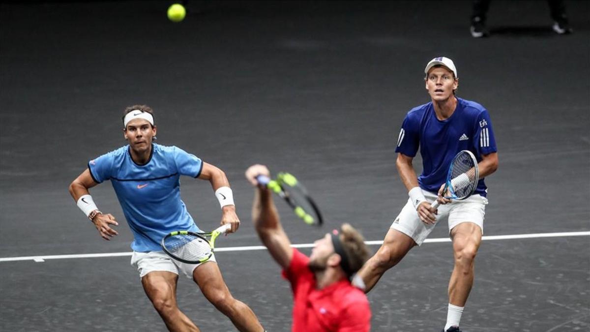 Nadal y Berdych cedieron el primer punto de Europa en el doble