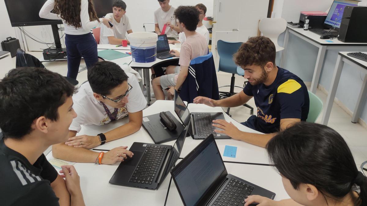 Actividad de concienciación medioambiental en el IES Ítaca de Zaragoza.