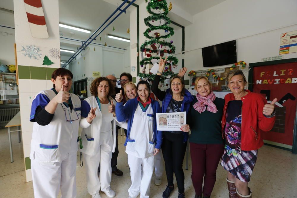 En el IES Severo Ochoa de Elche celebran el quinto premio (91.917)