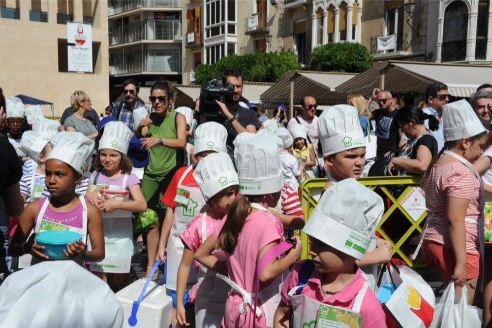 Más de 250 niños participan en el HuertaChef