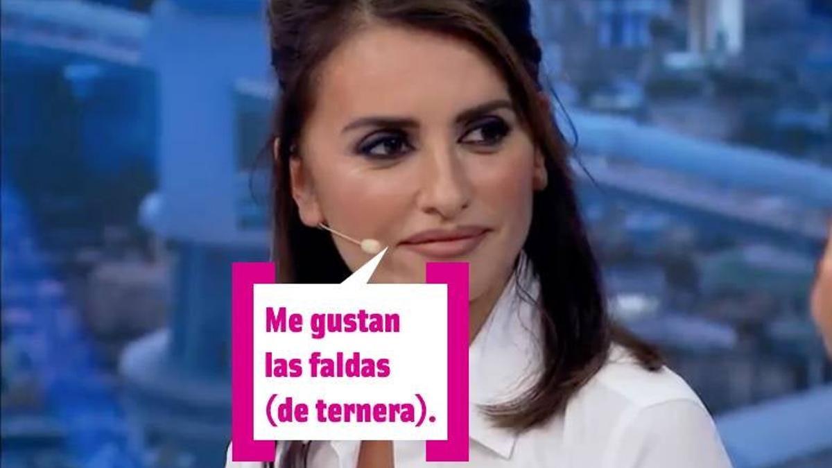 Penélope Cruz en 'El Hormiguero'