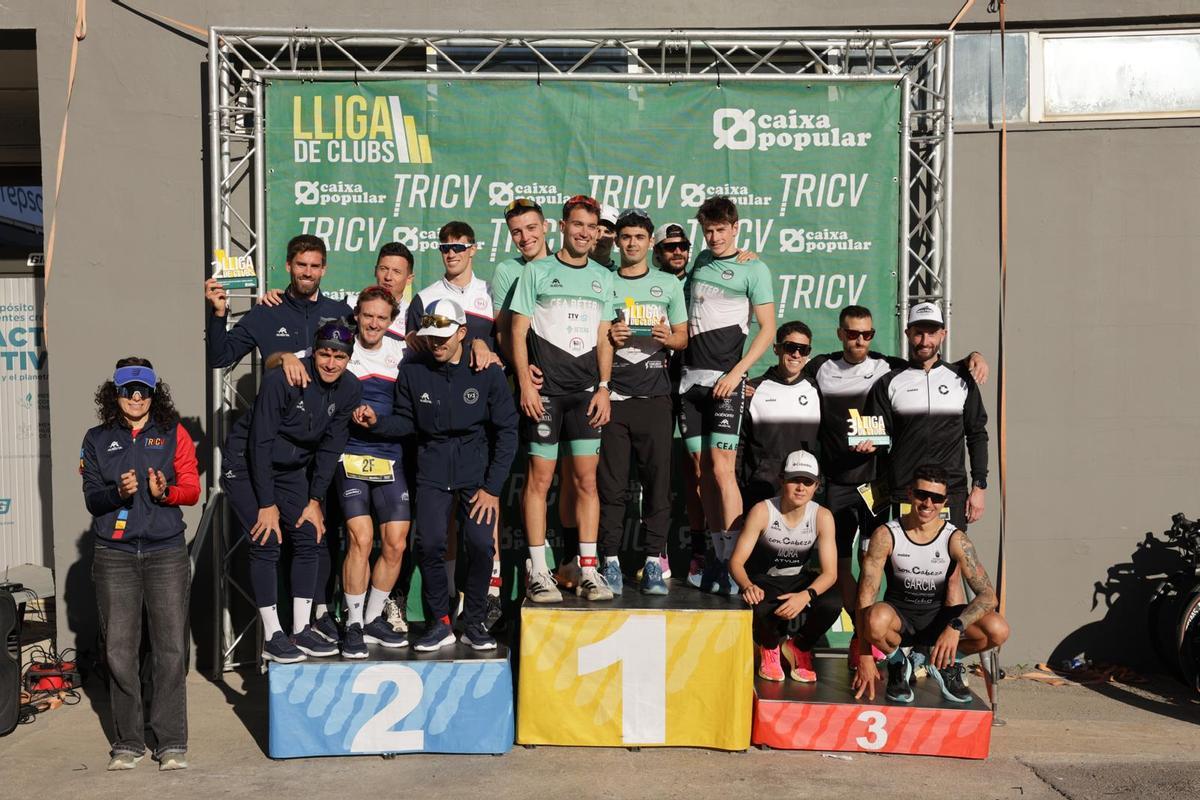 Duatlón Circuit Ricardo Tormo Cheste Pódium 1M.