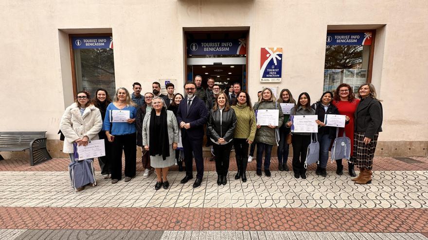 Benicàssim logra el reconocimiento por su calidad turística de 22 empresas