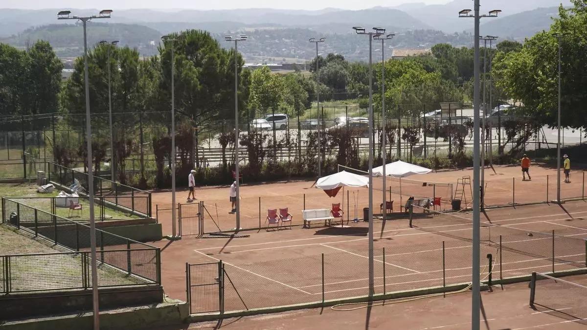 Instalaciones de The Club Padel de Manresa.