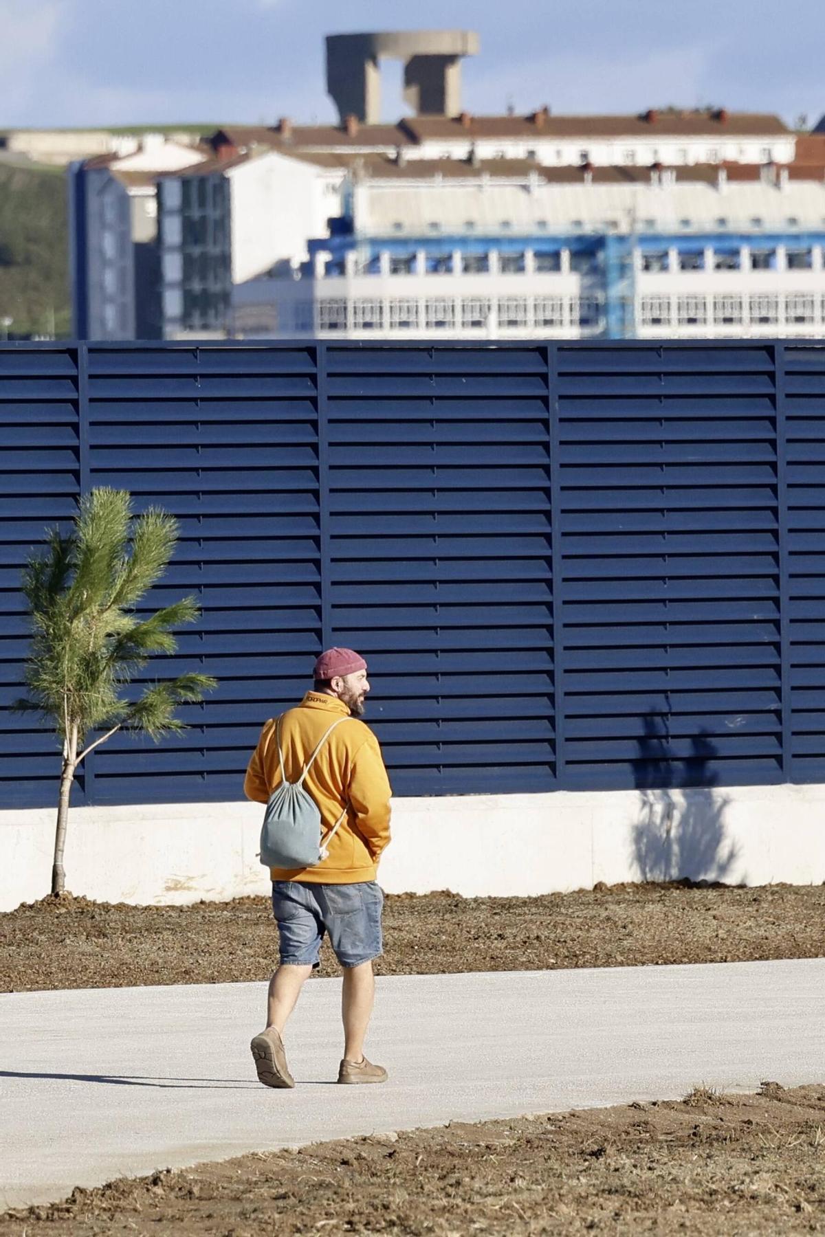 El paseo de Naval Azul, listo para su apertura a la ciudadanía
