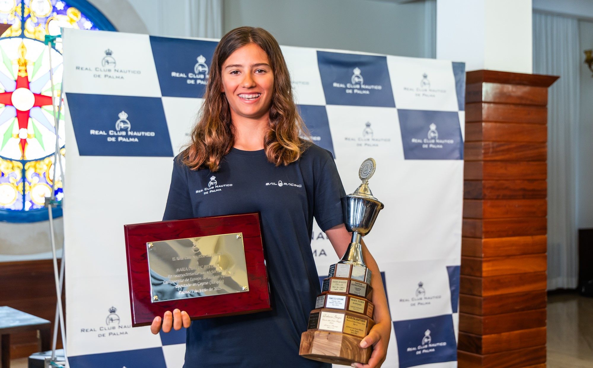 El RCN Palma homenajea a Lluc Bestard por su campeonato de Europa