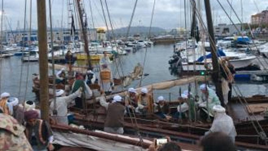 Los piratas turcos desembarcan en Cangas