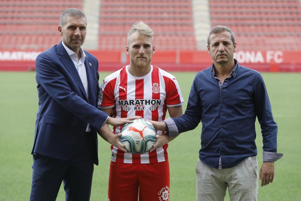 Presentació de Samu Sáiz com a nou jugador del Girona FC