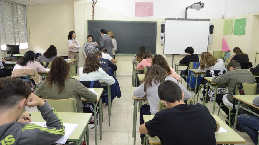 Un tercio de los alumnos de 4º de ESO participarán en las pruebas de diagnóstico