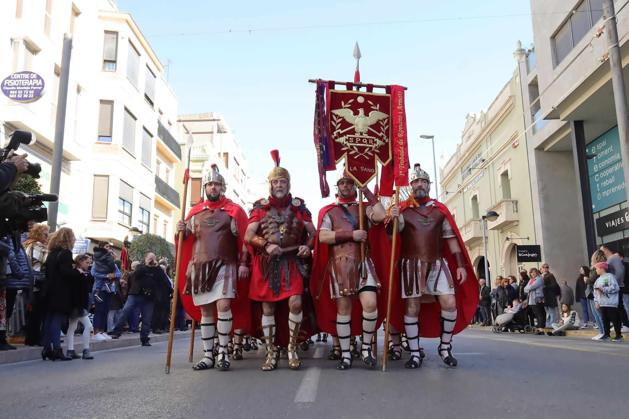 Rememora el IV Encuentro de guardias romanas y armados de Vila-real en imágenes