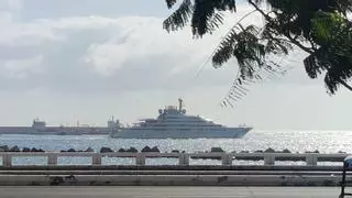 Yate de jeque árabe en Las Palmas de Gran Canaria