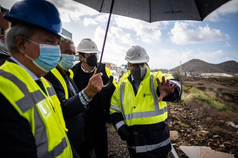 Obras de enlace entre Las Chafiras y Oroteandanes