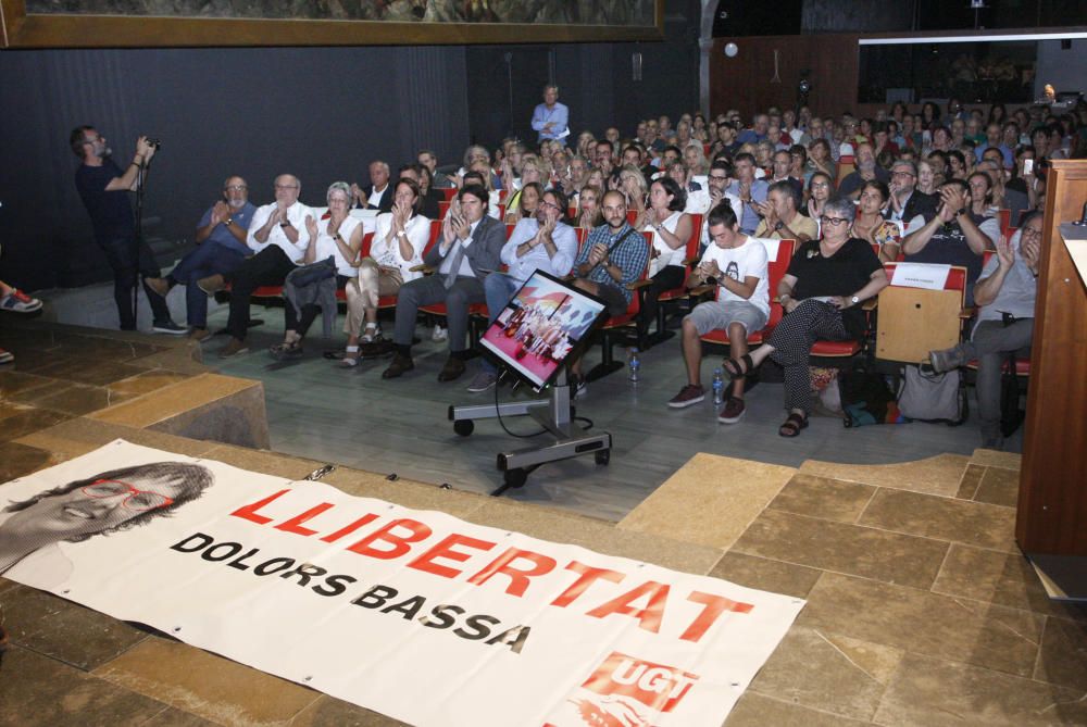 La UGT homenatja Dolors Bassa en un acte reivindicatiu