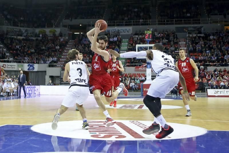 Las mejores imágenes del triunfo del CAI Zaragoza sobre el Trento (85-83)