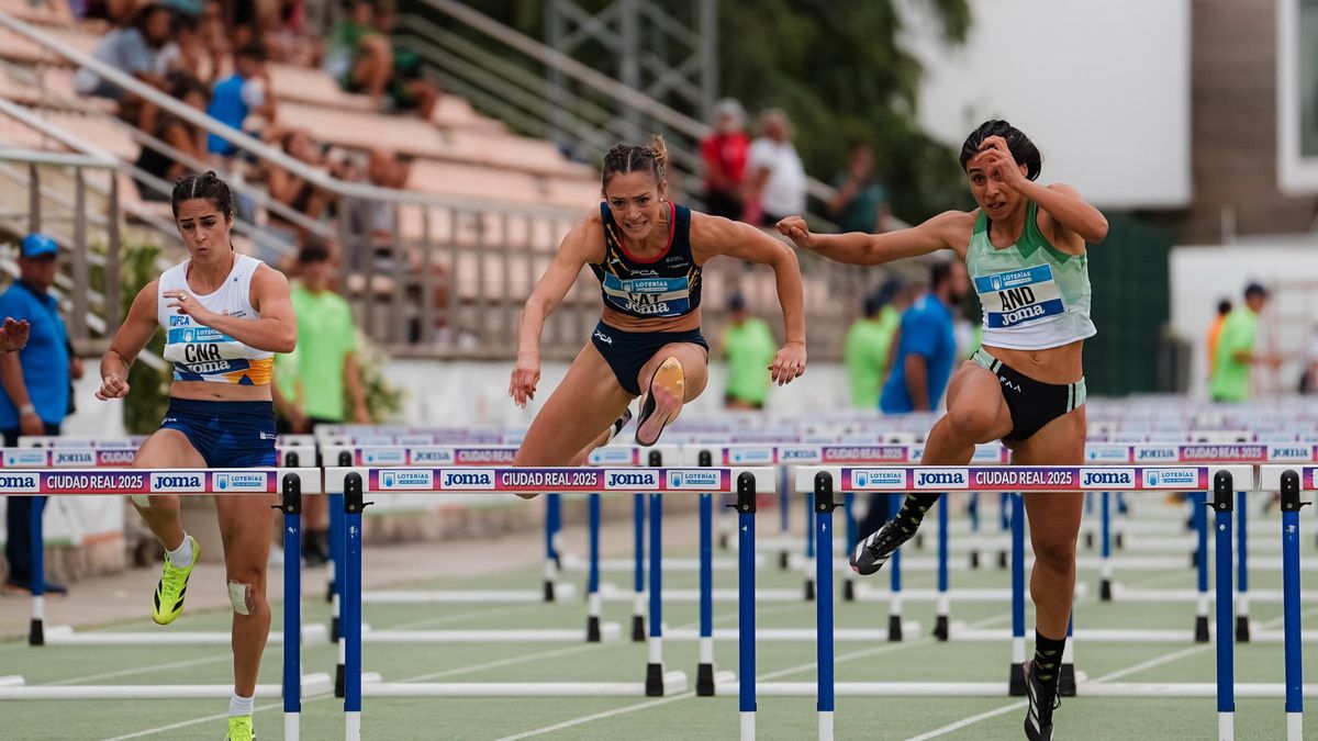Emília del Hoyo va contribuir a la victòria de Catalunya amb el seu triomf en els 110 metres tanques