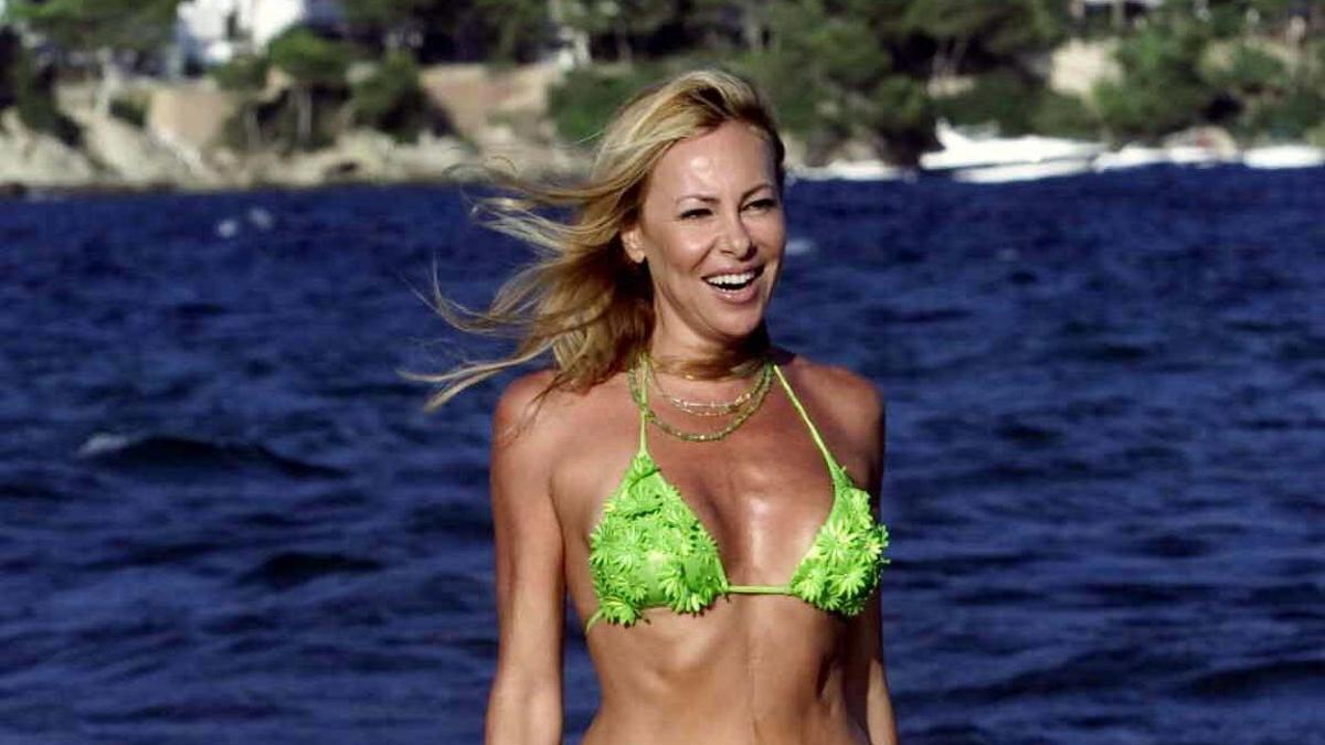 Ana Obregón en Mallorca en una foto de archivo