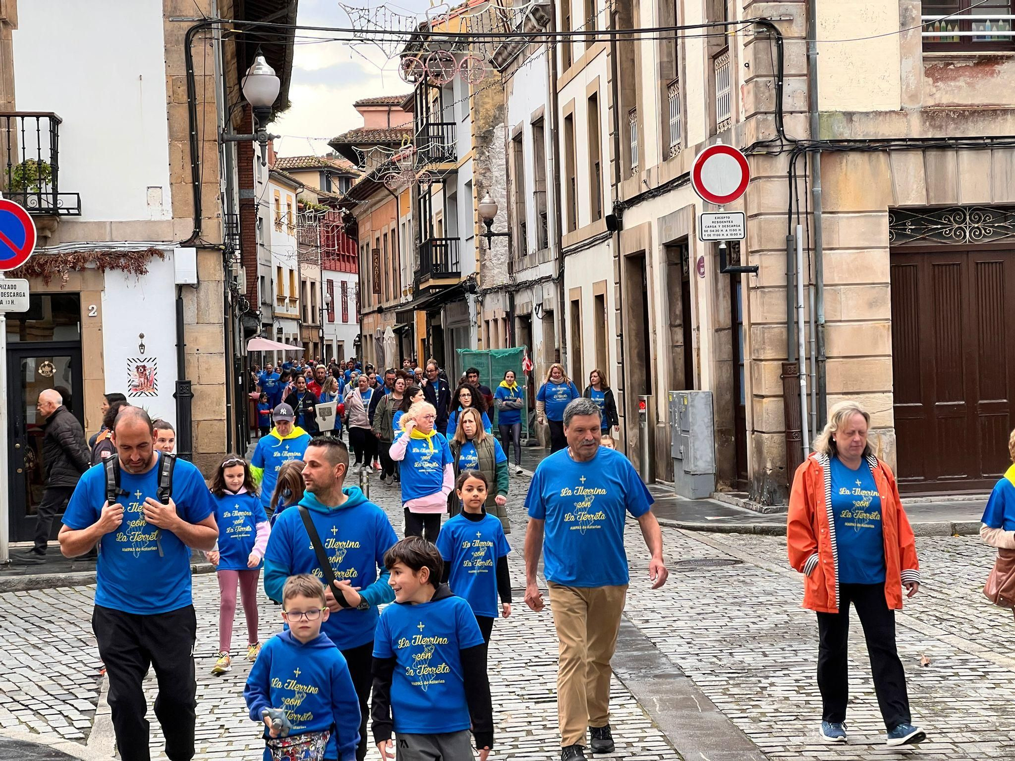 Así fue la marcha "La Tierrina con la Terreta" en Villaviciosa