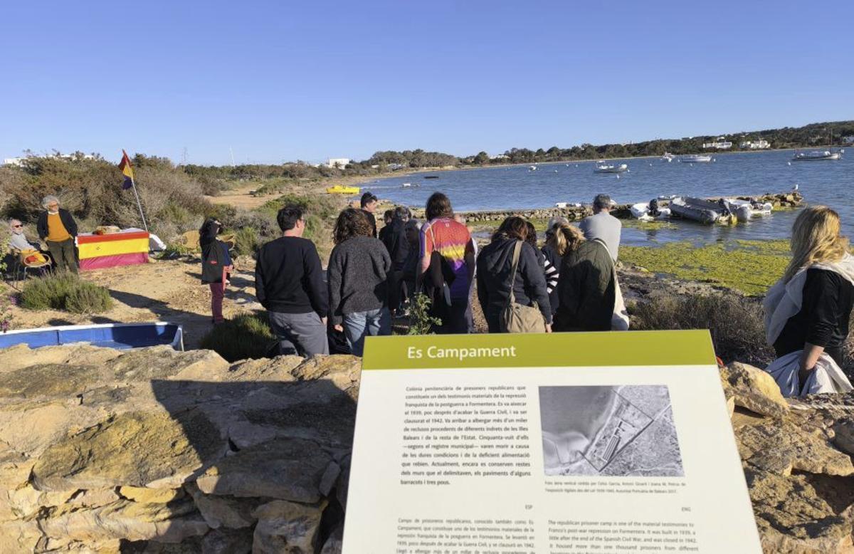 El acto tuvo lugar en es Campament, en la Savina. | P.M.V.