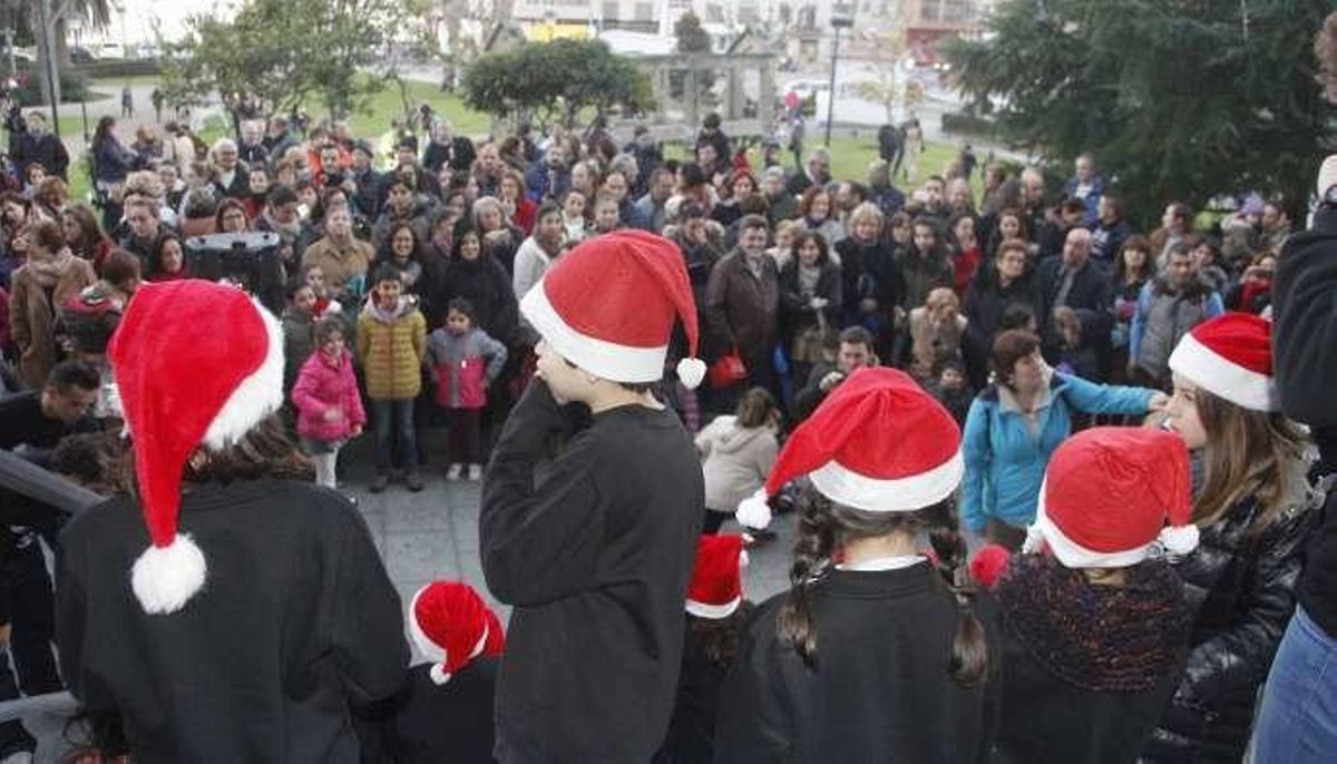 Cangas y Moaña iluminan la Navidad