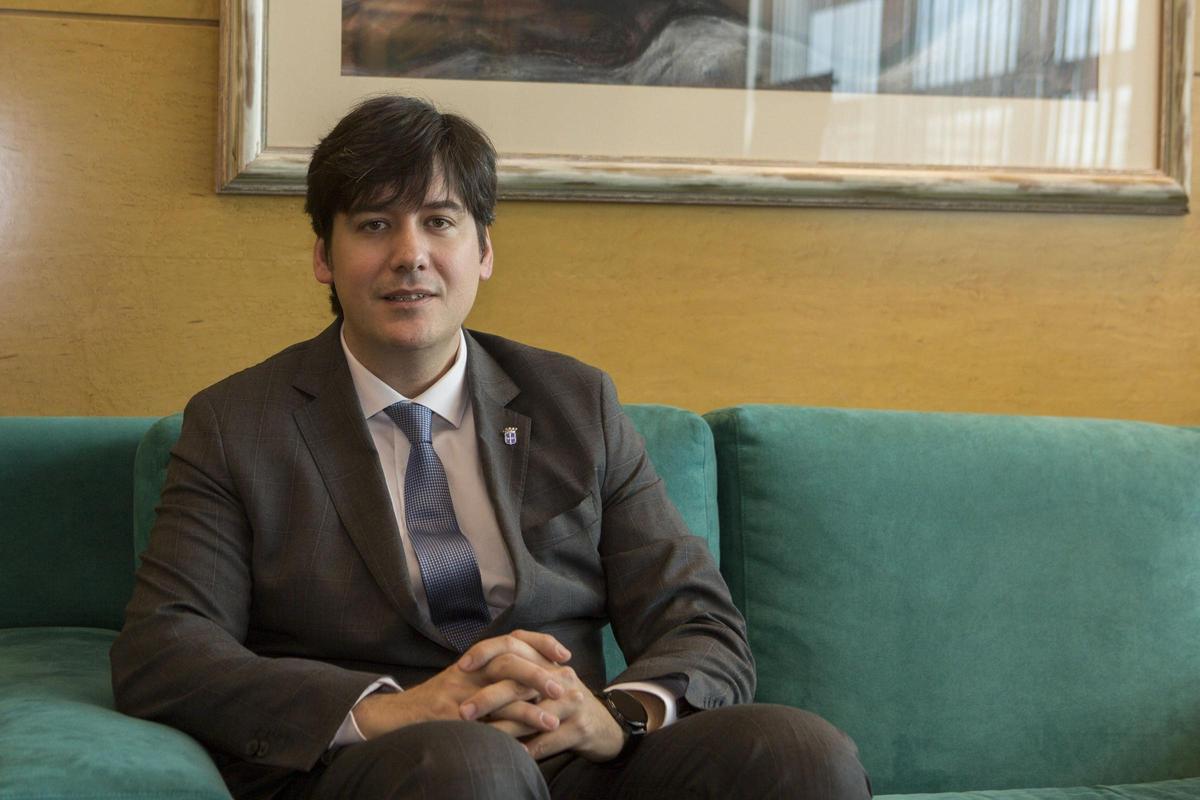 El consejero de Ciencia Borja Sánchez