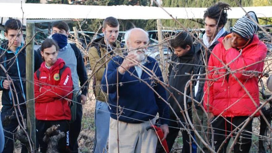 Alumnos de Felanitx en sa Granja