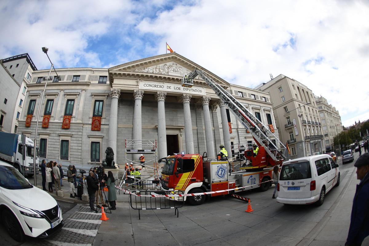 Madrid se engalana para la jura de la Constitución de Leonor