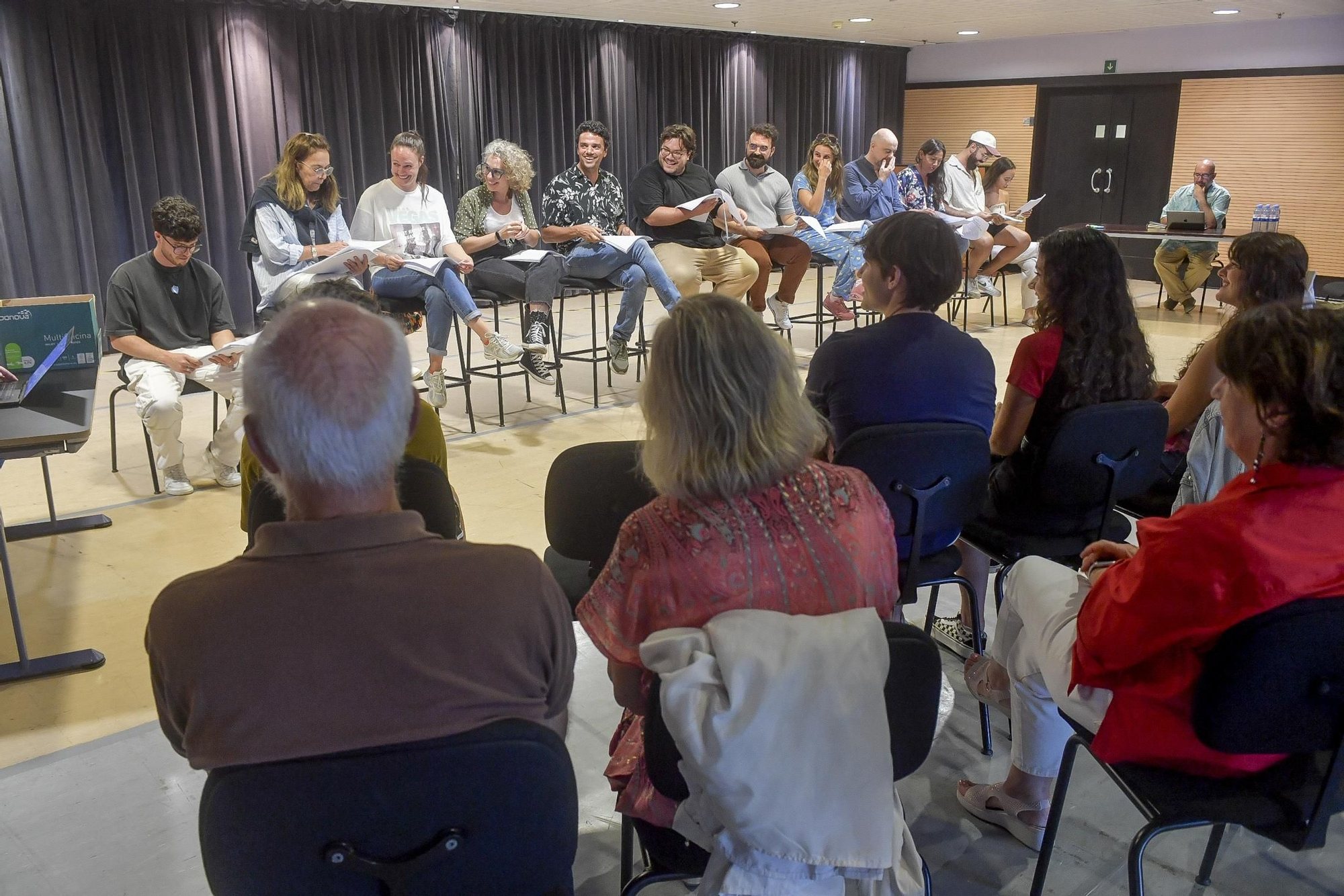 El Teatro Pérez Galdós acoge la lectura de la obra 'Bar La Resistencia'