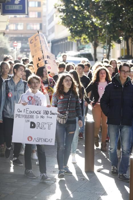 Segona vaga contra les revàlides a Girona