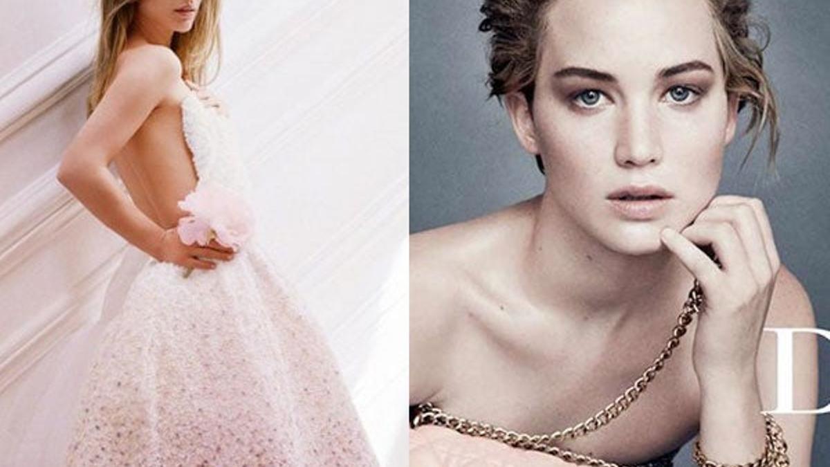 Jennifer Lawrence y Natalie Portman para Dior