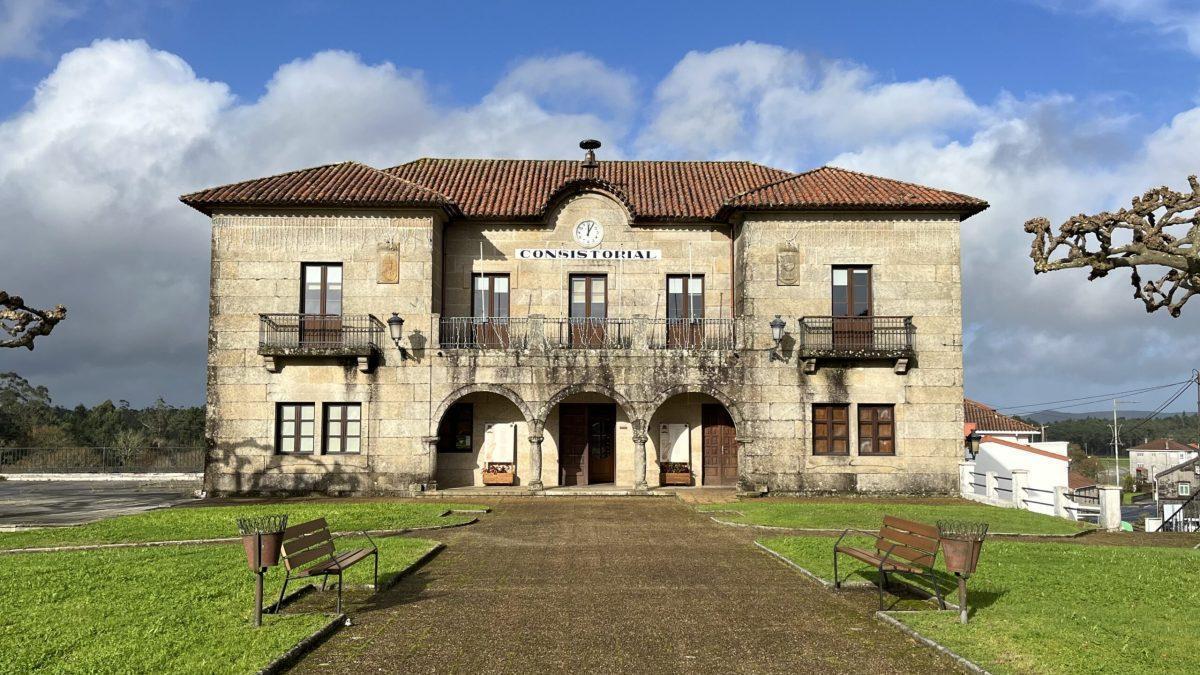 Casa consistorial de Zas.