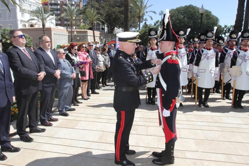 Acto de homenaje a los granaderos marrajos de Cart