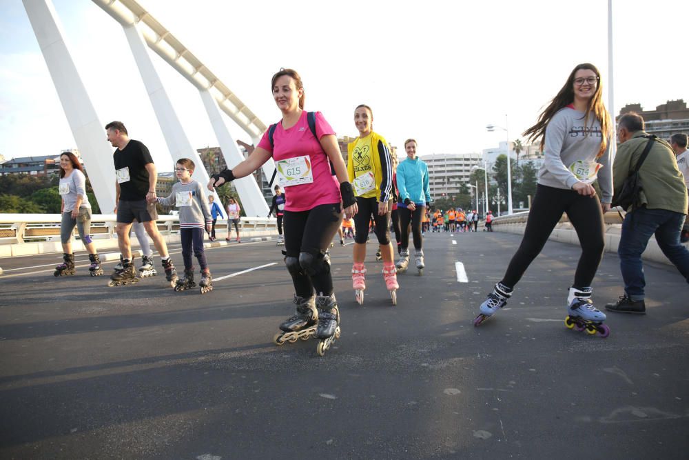 Marea en València contra el Cáncer de Mama