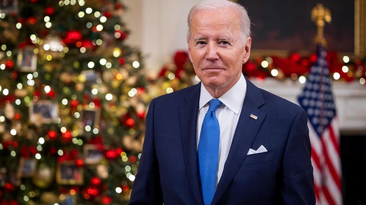 Joe Biden, desde la Casa Blanca.