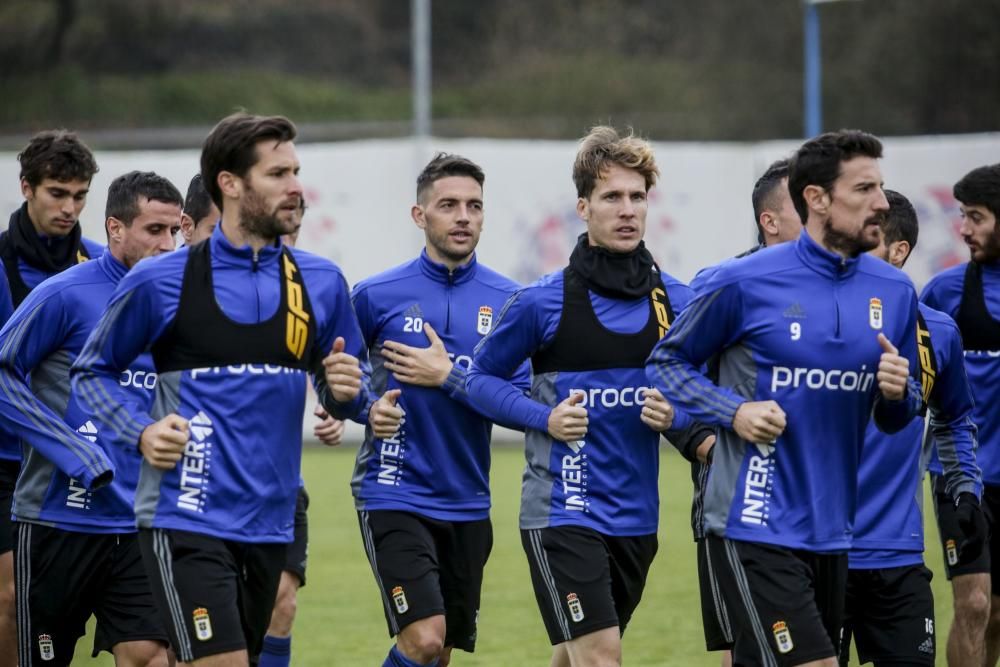 Entrenamiento del Real Oviedo