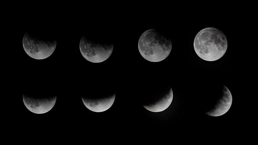 El eclipse parcial de Luna, visto desde Sevilla