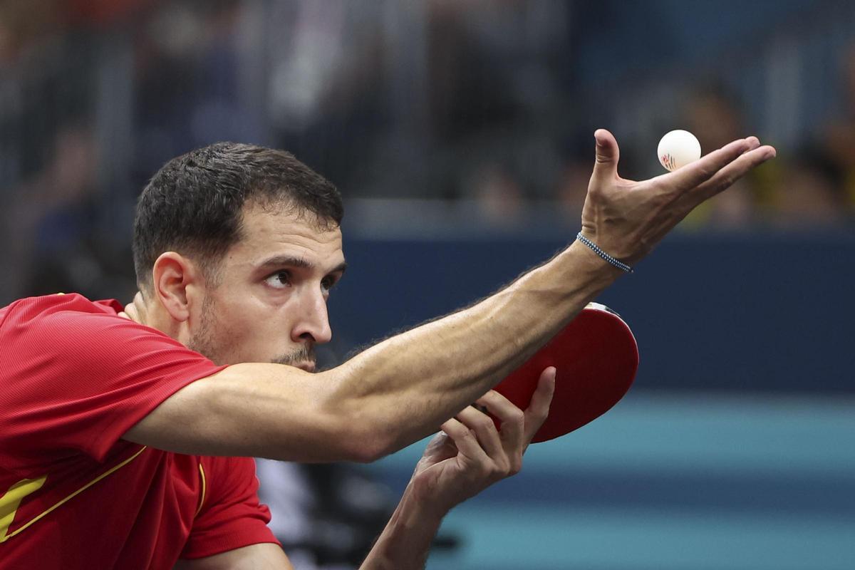 Tenis de mesa masculino: Álvaro Robles - Hugo Calderón Tenis de mesa masculino: Álvaro Robles - Hugo Calderón
