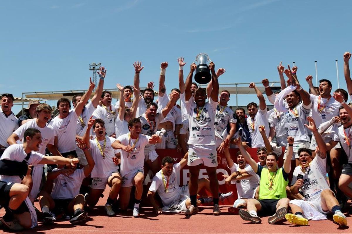 El VRAC celebra su título de Copa del Rey