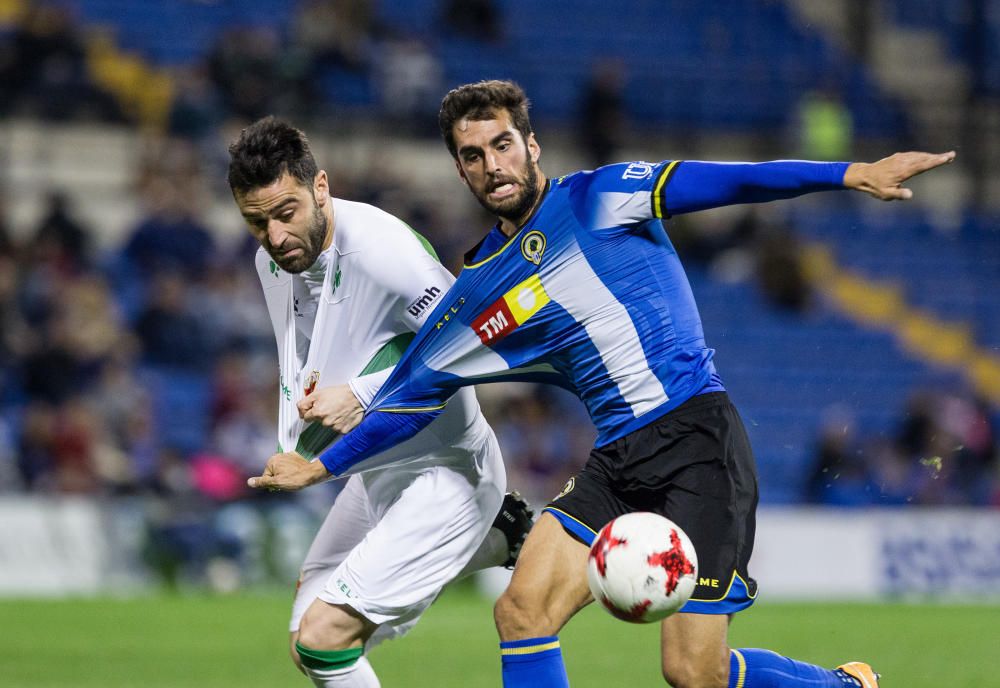 El derbi entre el Hércules y el Elche CF en imágenes