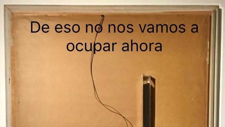 De eso no nos vaos a ocupar ahora