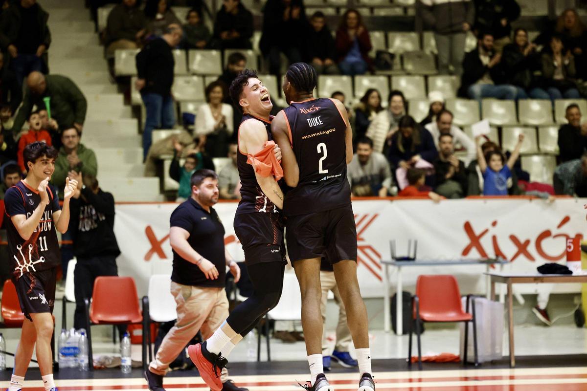 David Ramírez e Imru Duke celebran el triunfo del Círculo.