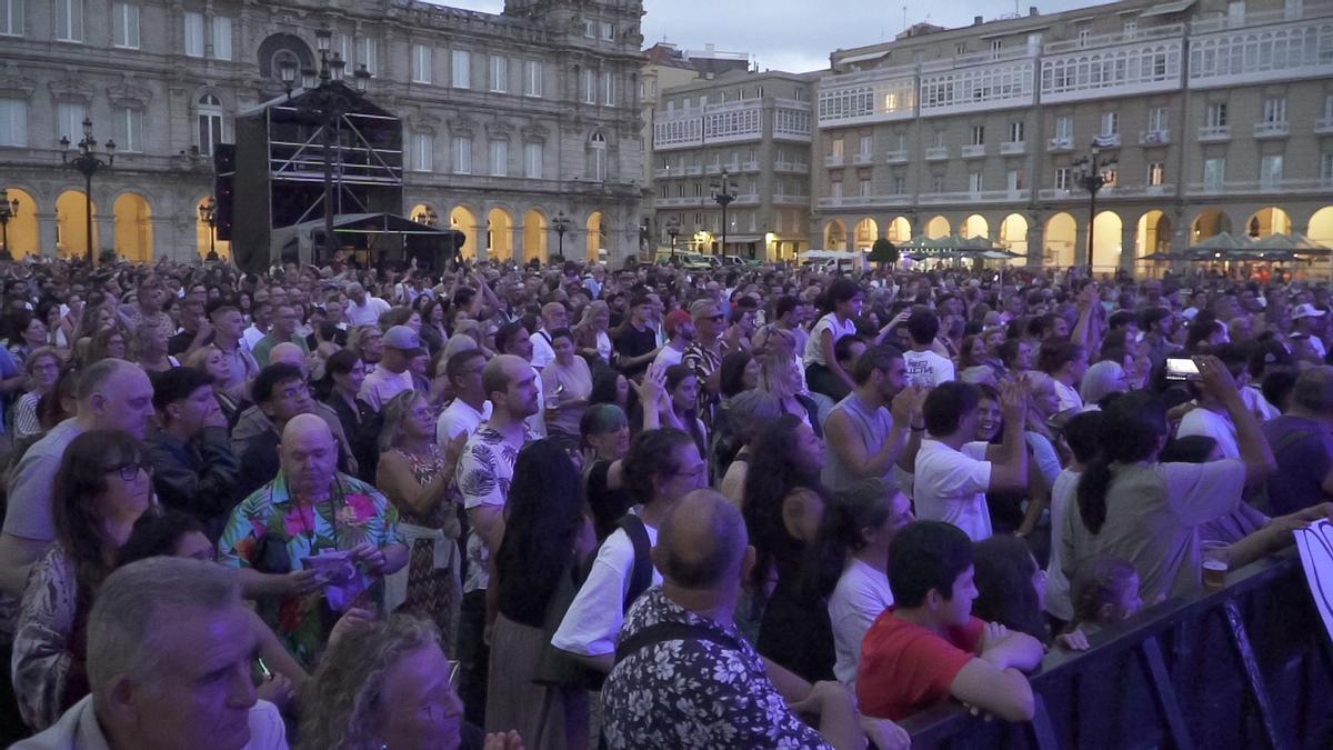 Público durante el concierto.